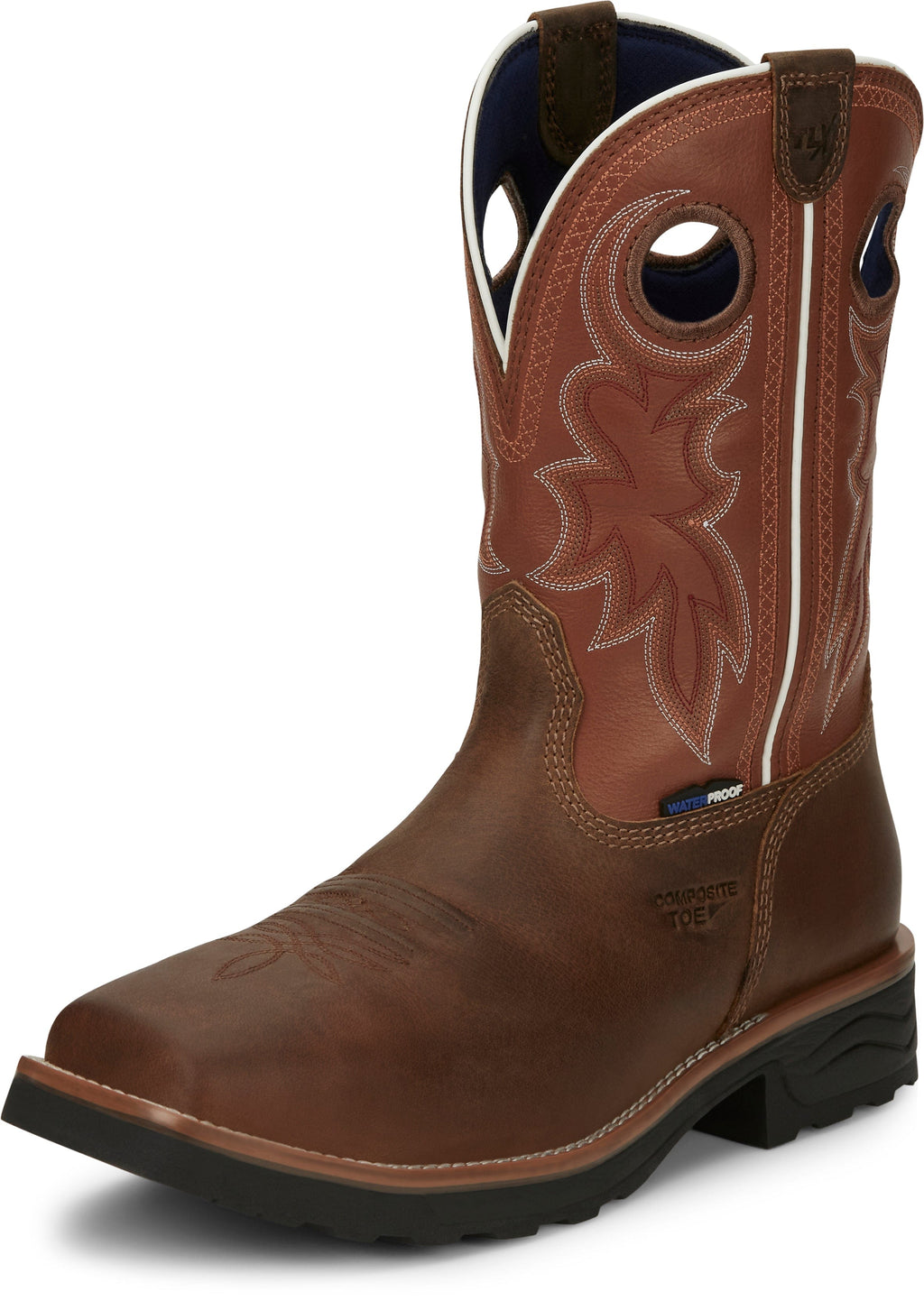 TONY LAMA Boots Tony Lama Men's Fireball TLX Tan Western Work Boots TW3300