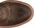 Tony Lama Boots Tony Lama Men's Henley Buckaroo Stout Brown Western Boots SA2002