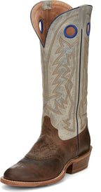 Tony Lama Boots Tony Lama Men's Henley Buckaroo Stout Brown Western Boots SA2002