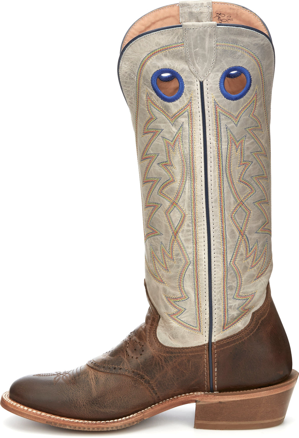 Tony Lama Boots Tony Lama Men's Henley Buckaroo Stout Brown Western Boots SA2002