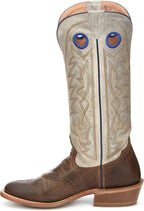 Tony Lama Boots Tony Lama Men's Henley Buckaroo Stout Brown Western Boots SA2002
