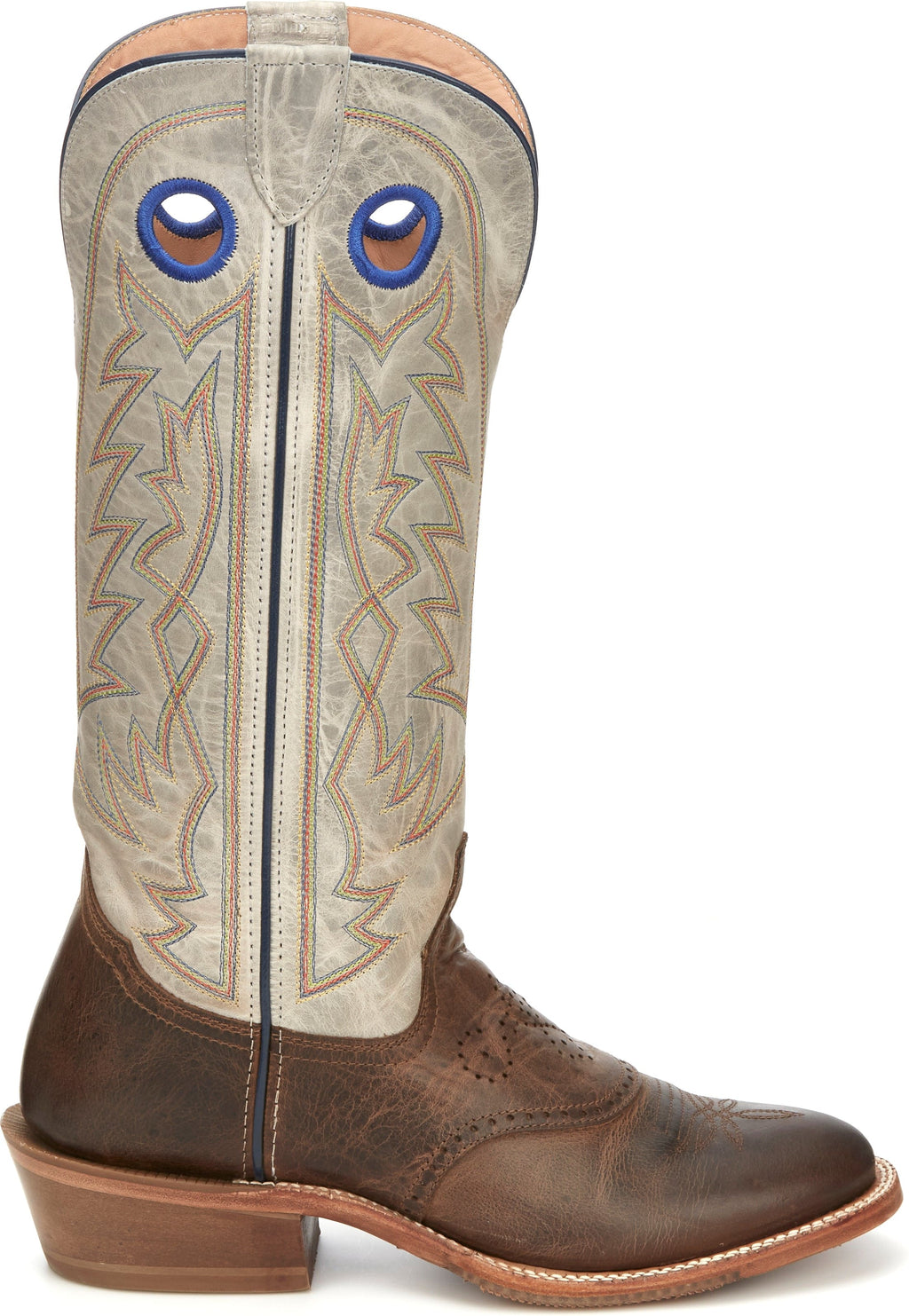 Tony Lama Boots Tony Lama Men's Henley Buckaroo Stout Brown Western Boots SA2002
