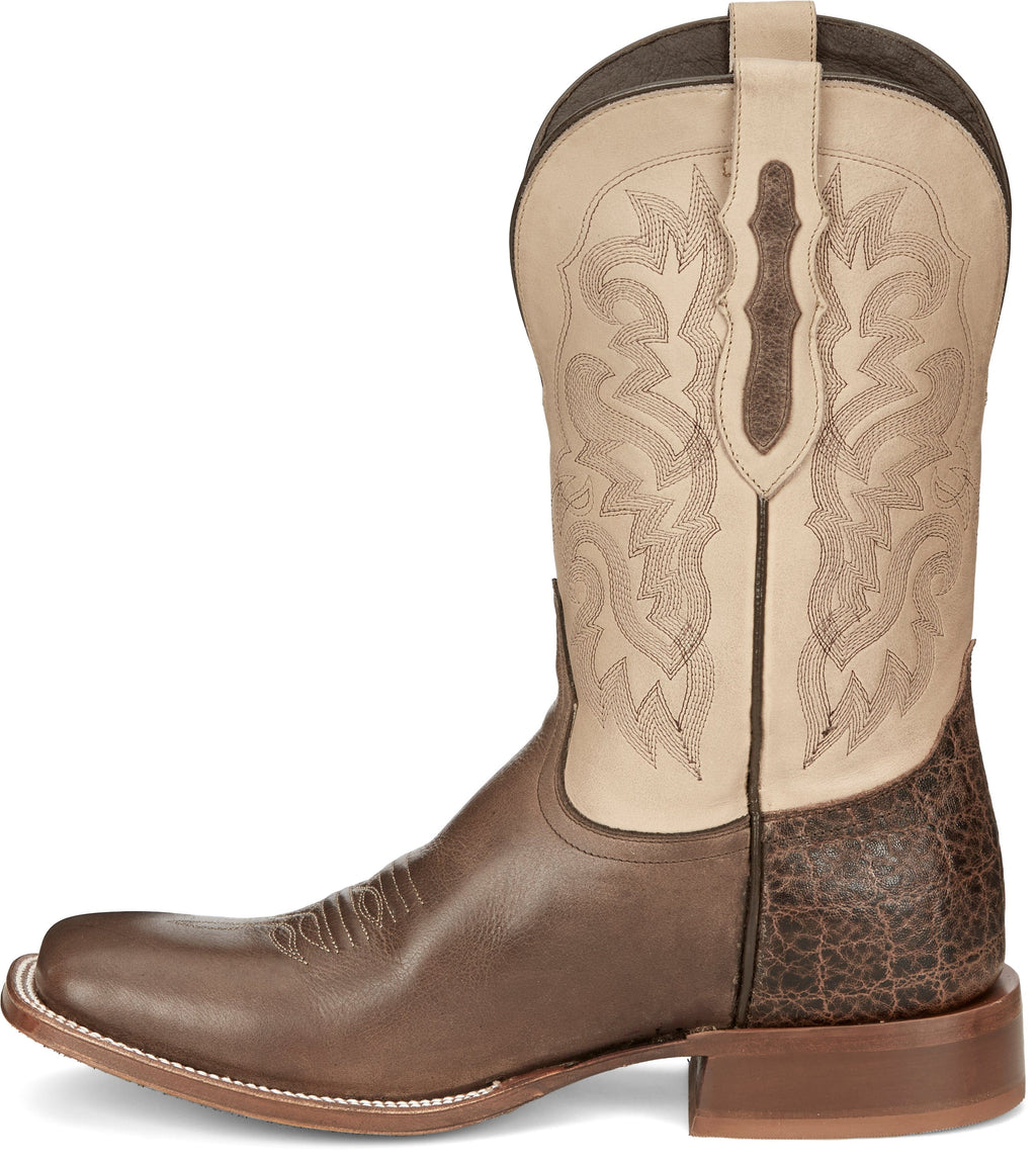 TONY LAMA Boots Tony Lama Men's Jinglebob Brown Western Boots TL3021