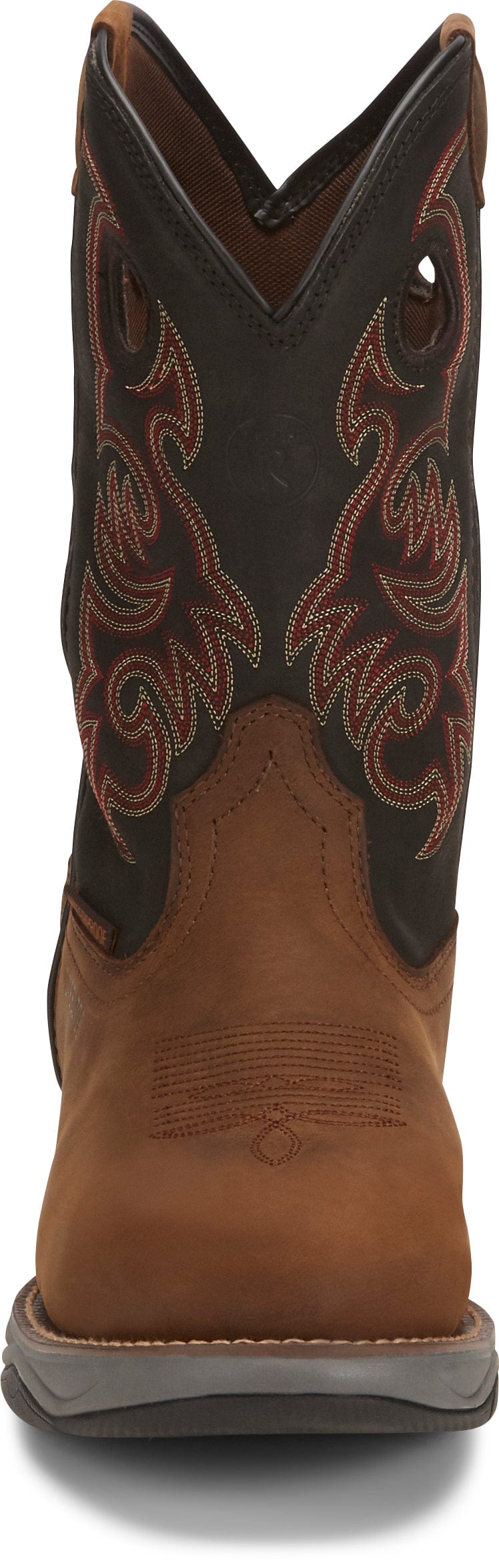 Tony Lama Boots Tony Lama Men's Junction Brown Steel Toe Waterproof Work Boots RR3355