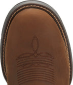 Tony Lama Boots Tony Lama Men's Junction Brown Steel Toe Waterproof Work Boots RR3355