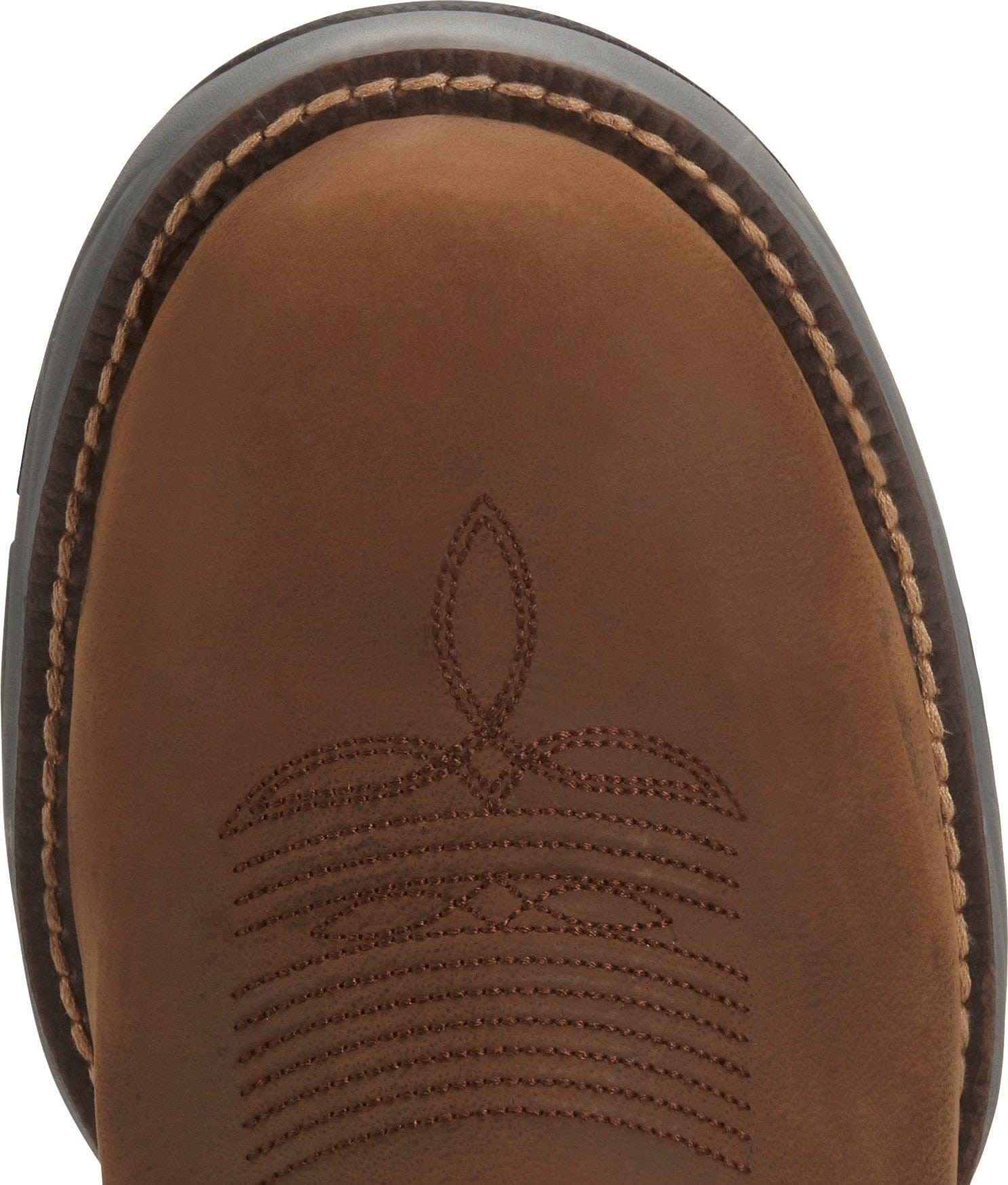 Tony Lama Boots Tony Lama Men's Junction Brown Steel Toe Waterproof Work Boots RR3355