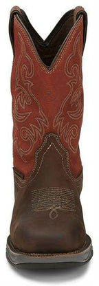 TONY LAMA Boots Tony Lama Men's Junction Brown Waterproof Steel Toe Work Boots RR3352