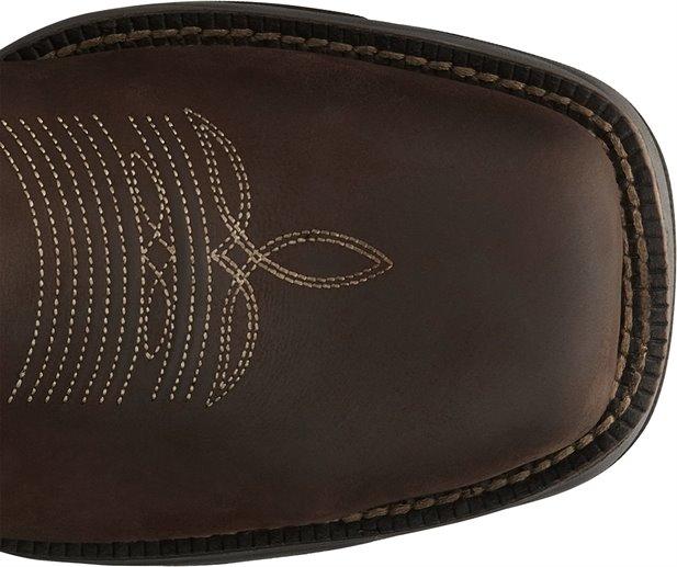 TONY LAMA Boots Tony Lama Men's Junction Brown Waterproof Steel Toe Work Boots RR3352