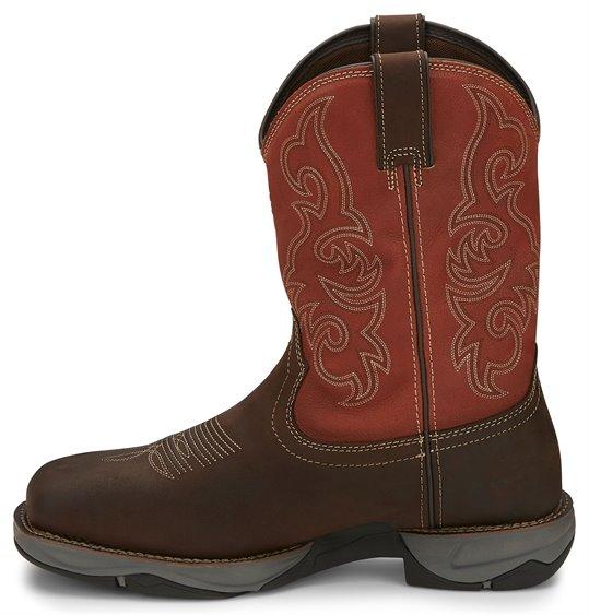 TONY LAMA Boots Tony Lama Men's Junction Brown Waterproof Steel Toe Work Boots RR3352