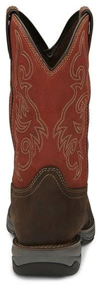 TONY LAMA Boots Tony Lama Men's Junction Brown Waterproof Steel Toe Work Boots RR3352