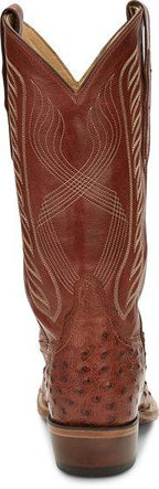 TONY LAMA Boots Tony Lama Men's Mccandles Brandy Full Quill Ostrich Boots 8257
