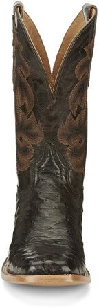 TONY LAMA Boots Tony Lama Men's Quaid Full Quill Brown Square Toe Western Boot - TL5354