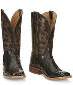TONY LAMA Boots Tony Lama Men's Quaid Full Quill Brown Square Toe Western Boot - TL5354