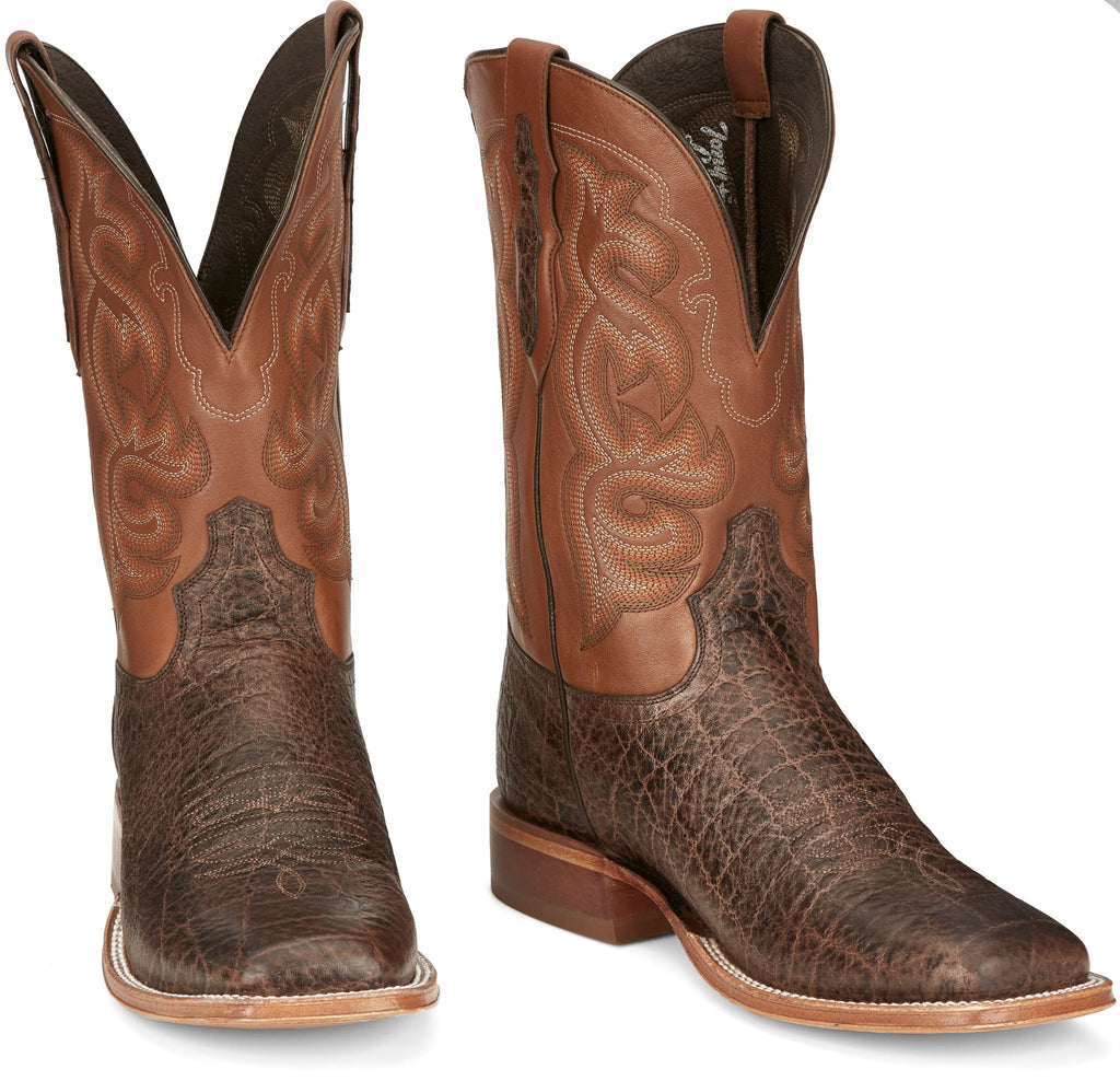 TONY LAMA Boots Tony Lama Men's Rowel Brown Safari Western Boots TL3019