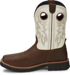 Tony Lama Boots Tony Lama Men's TLX Fireball Bark Brown Waterproof Composite Toe Western Work Boots TW3302