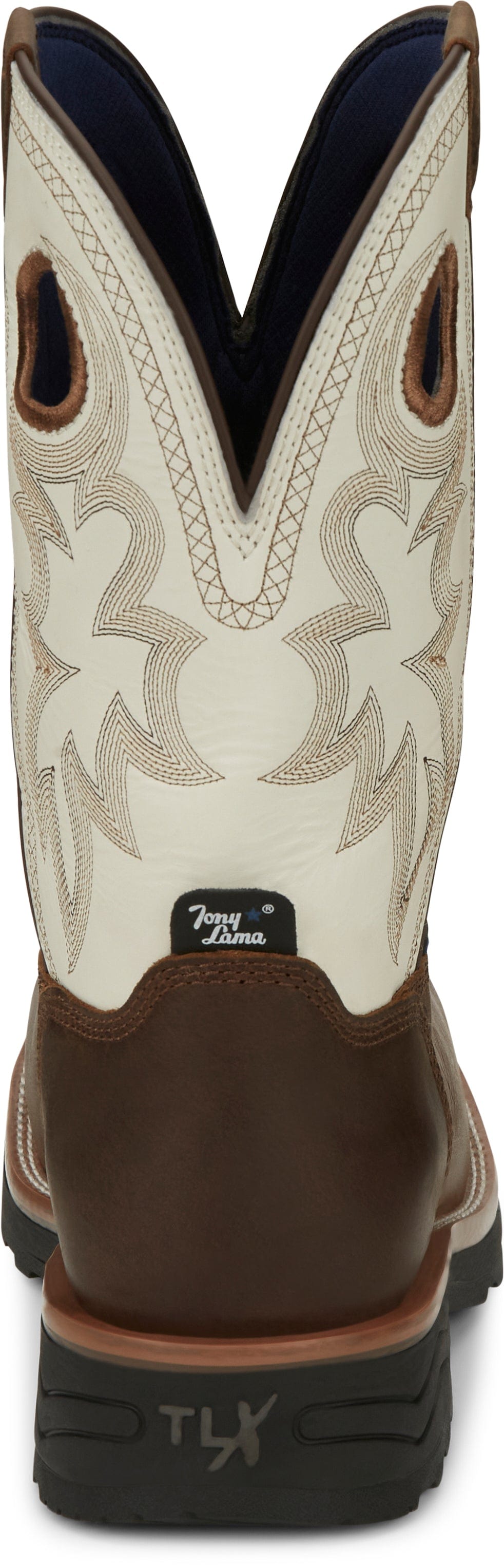 Tony Lama Boots Tony Lama Men's TLX Fireball Bark Brown Waterproof Composite Toe Western Work Boots TW3302