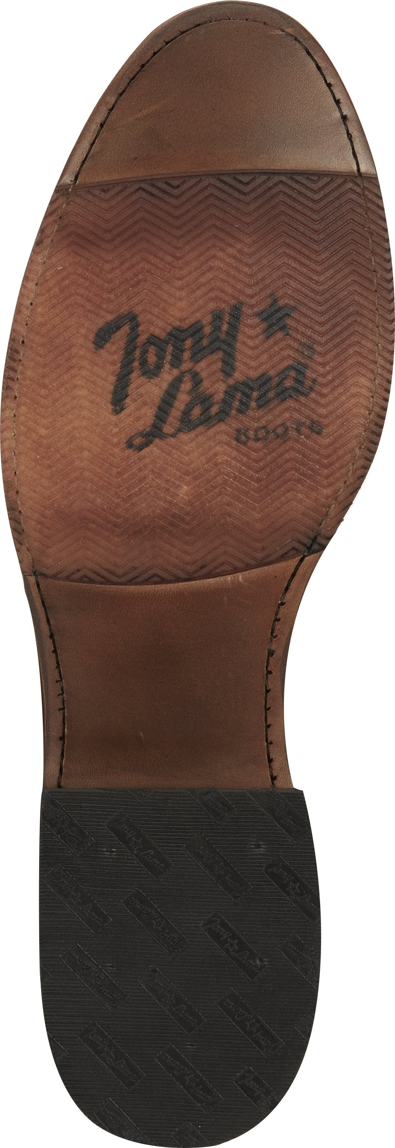 TONY LAMA Boots Tony Lama Men's Wellington Monterey Brown Round Toe Western Boot - EP3551