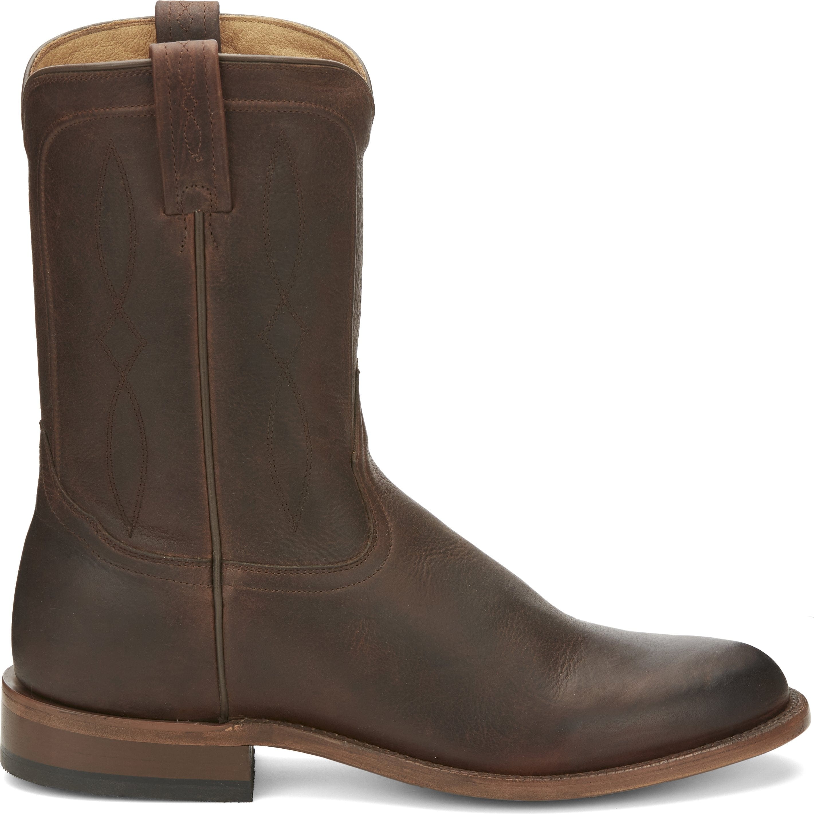 TONY LAMA Boots Tony Lama Men's Wellington Monterey Brown Round Toe Western Boot - EP3551