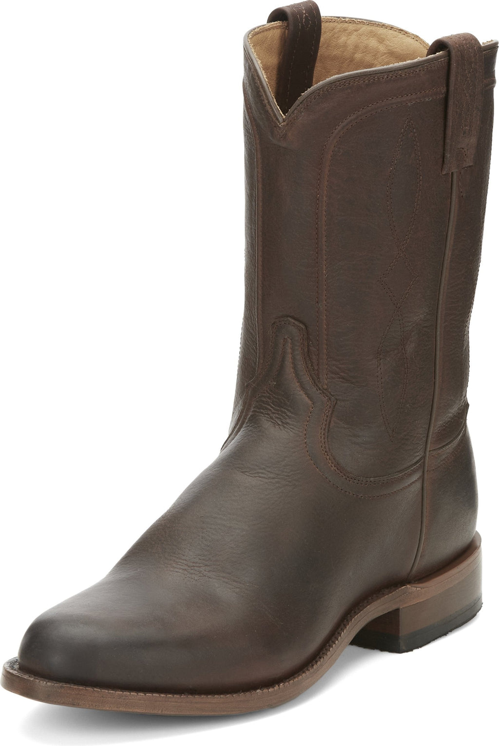 TONY LAMA Boots Tony Lama Men's Wellington Monterey Brown Round Toe Western Boot - EP3551