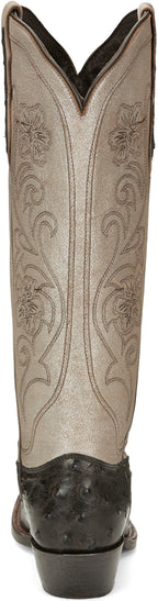 TONY LAMA Boots Tony Lama Women's Vaqueras Ines Full Quill Ostrich Mink Boot - VF3055