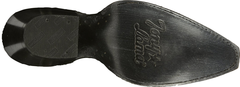 TONY LAMA Boots Tony Lama Women's Vasqueras Ines Full Quill Ostrich Black Cherry Narrow Square Western Boot - VF3056