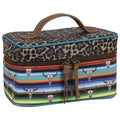 TRENDITIONS Purse Catchfly Women's Serape Steerhead & Cheetah Print Train Accessory Case 2173744