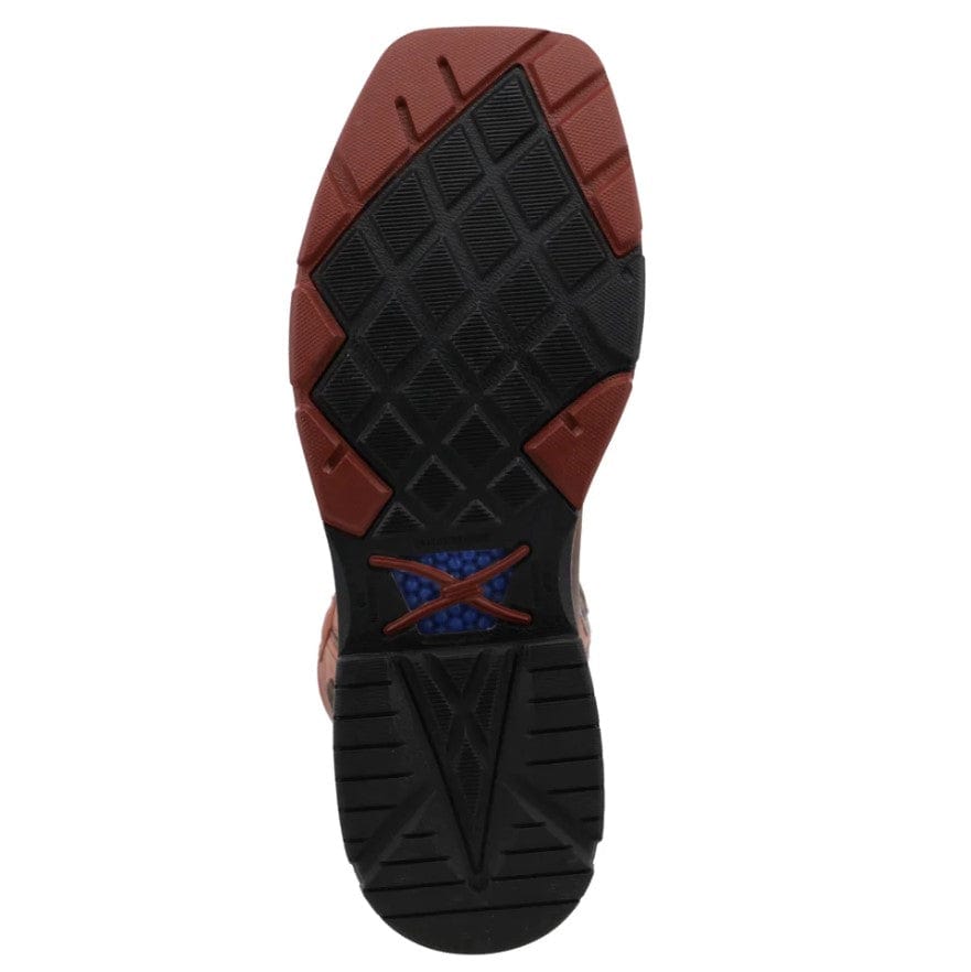 TWISTED X BOOTS Boots Twisted X Men's Brown Waterproof Nano Composite Safety Toe Western Work Boots MXBNW03