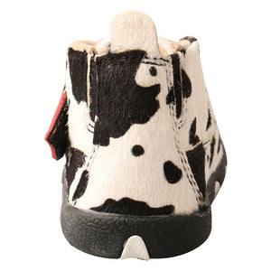 TWISTED X BOOTS Shoes Twisted X Infant Cow Print Chukka Driving Mocs - ICA0013