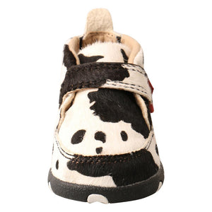 TWISTED X BOOTS Shoes Twisted X Infant Cow Print Chukka Driving Mocs - ICA0013