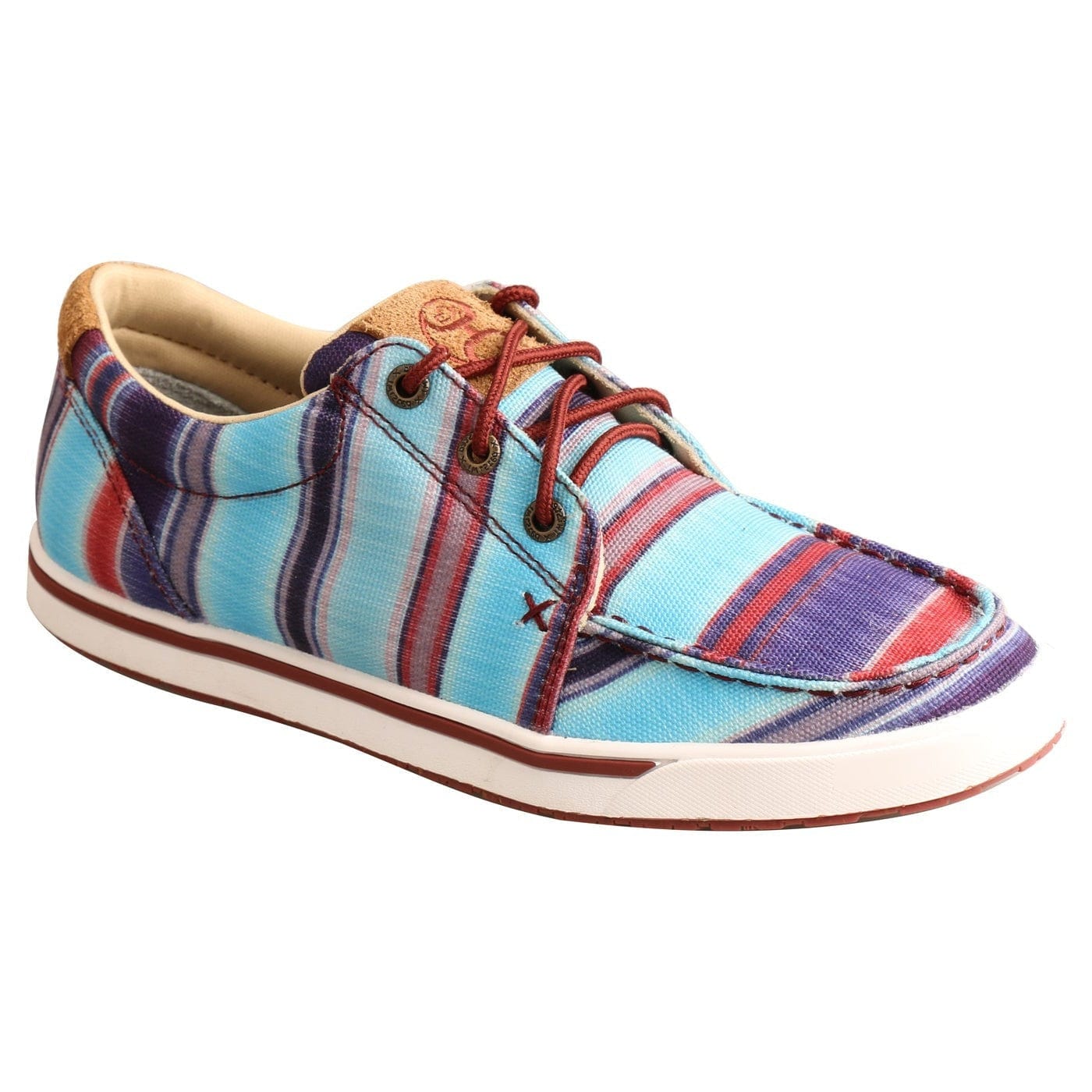 TWISTED X Shoes Twisted X Women's Hooey Loper Blue Multicolor Shoes WHYC023