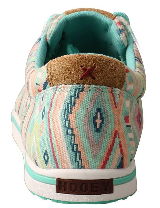 Twisted X Shoes Twisted X Women’s Hooey Loper Light Blue Multicolor Shoes - WHYC010