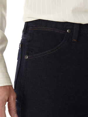 WRANGLER JEANS Jeans Wrangler Men’s Cowboy Cut Silver Edition Dark Denim Slim Fit Jeans 933SEDD