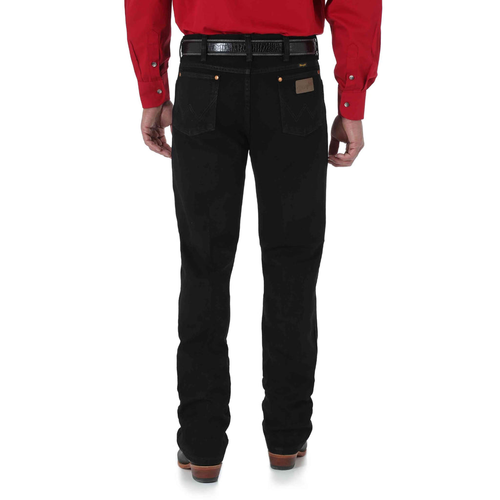 WRANGLER JEANS Jeans Wrangler Men's Shadow Black Cowboy Cut Slim Fit Jeans 936WBK