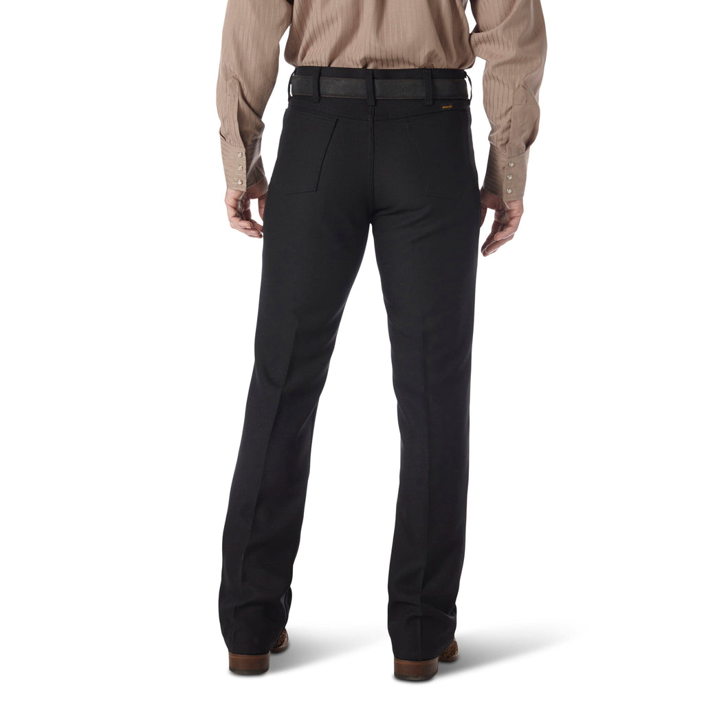 black dress jeans Wrangler Men's Black Wrancher Dress Jeans
