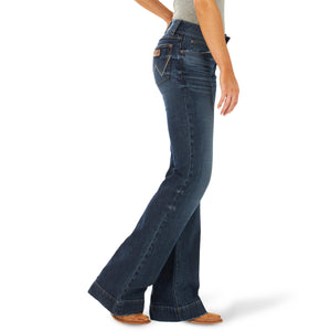 WRANGLER JEANS Ladies - Jeans - Fashion Wrangler Women's Retro Mae Shelby Wash Wide Leg Trouser Jeans 112317172