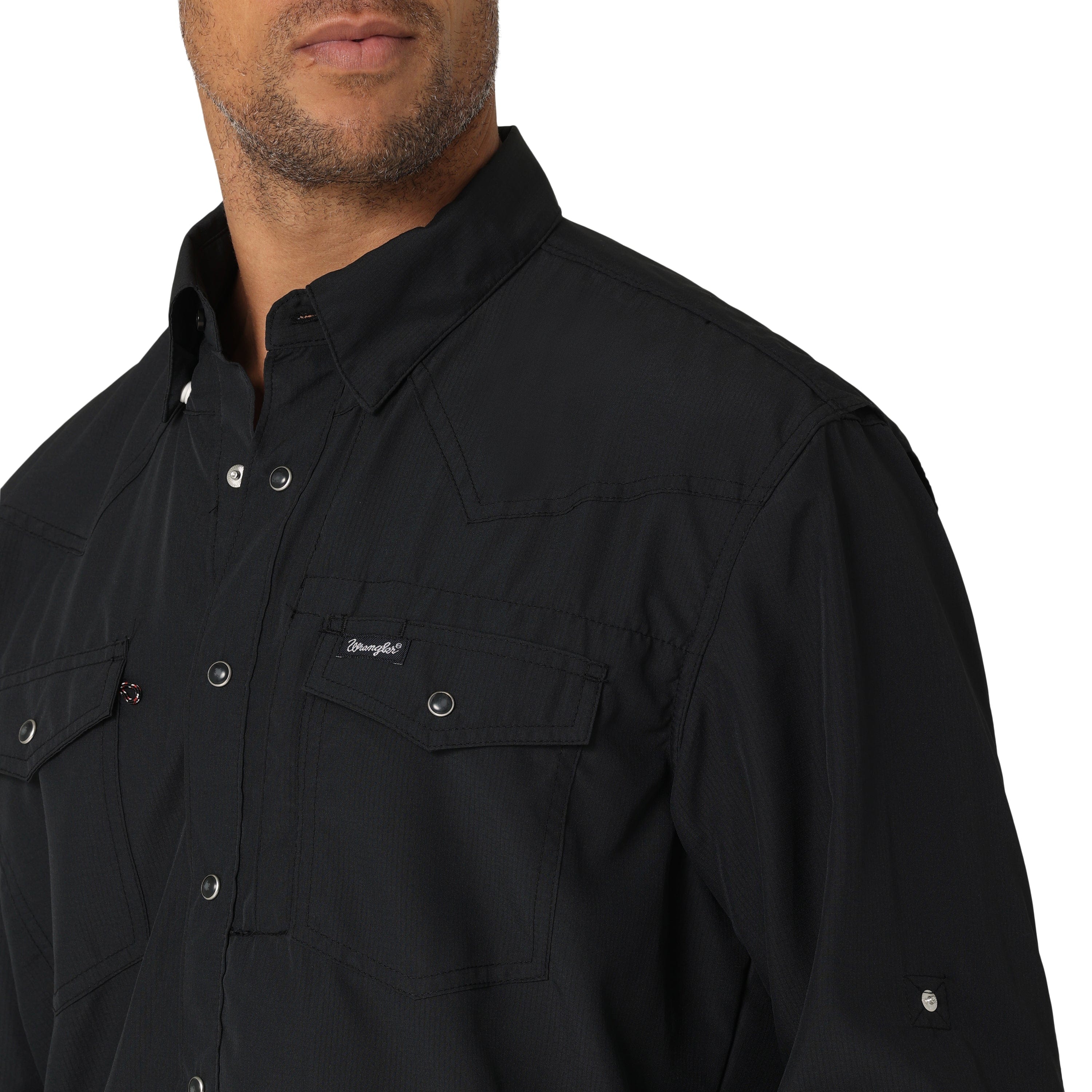 Wrangler Long Sleeve Western Shirt