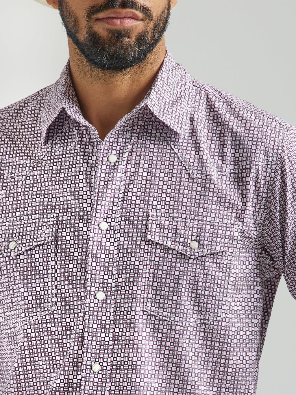 WRANGLER JEANS Mens - Shirt - Woven - Long Sleeve - Snap 2324836