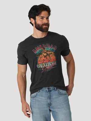 WRANGLER JEANS Shirts Wrangler Men's George Strait Amarillo Graphic T-Shirt 112319011