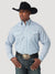 WRANGLER JEANS Shirts Wrangler Men's George Strait Troubador Tranquil Diamonds LS WS Shirt 112317163