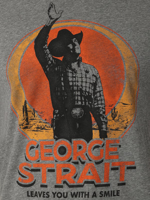 WRANGLER JEANS Shirts Wrangler Men's George Strait With a Smile Graphic T-Shirt 112318991