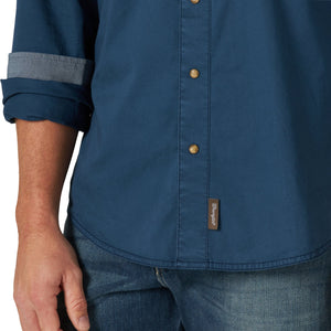 WRANGLER JEANS Shirts Wrangler Men's Retro Premium Seascape Long Sleeve Western Snap Shirt 112318870