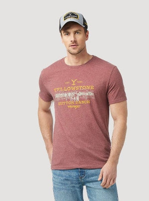 WRANGLER JEANS Shirts Wrangler Men's Yellowstone Dutton Ranch T-Shirt 112323380