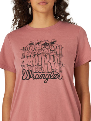 WRANGLER JEANS Shirts Wrangler Women's Retro Cowgirl Booty Graphic Tee 112318876