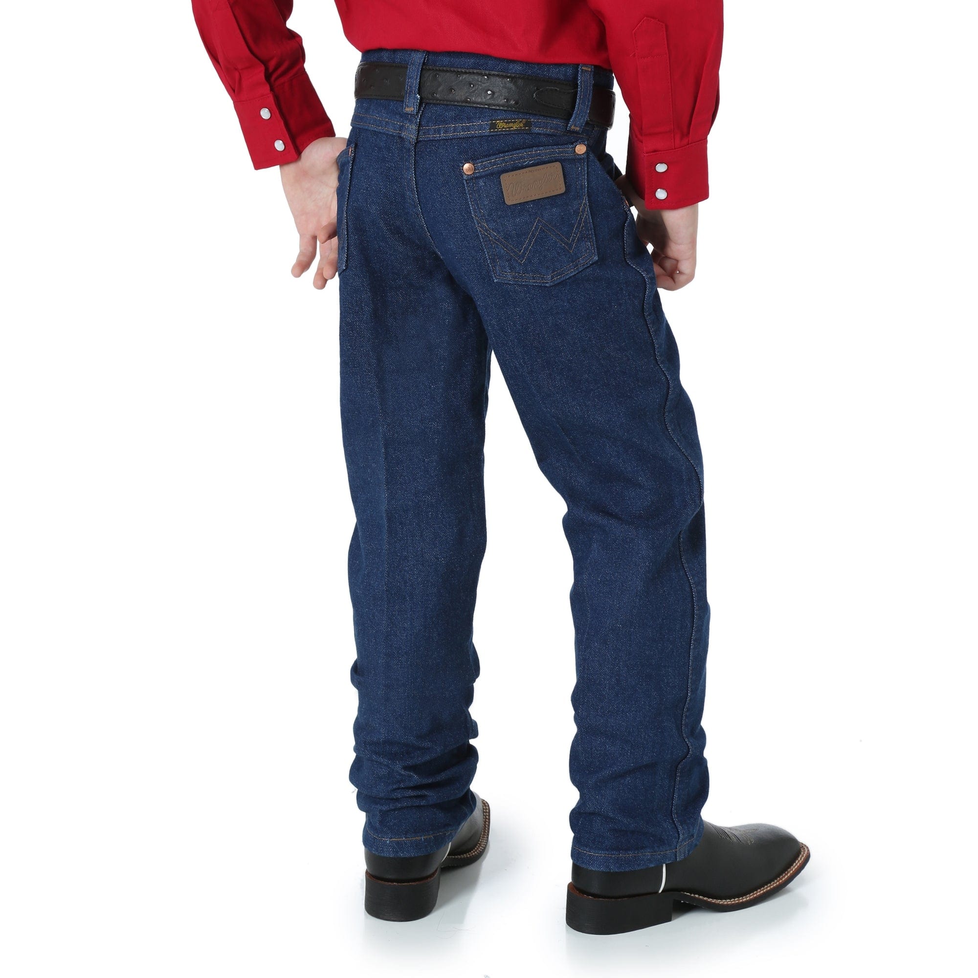 Wrangler Boys Prewashed Cowboy Cut Indigo Original Fit Jeans