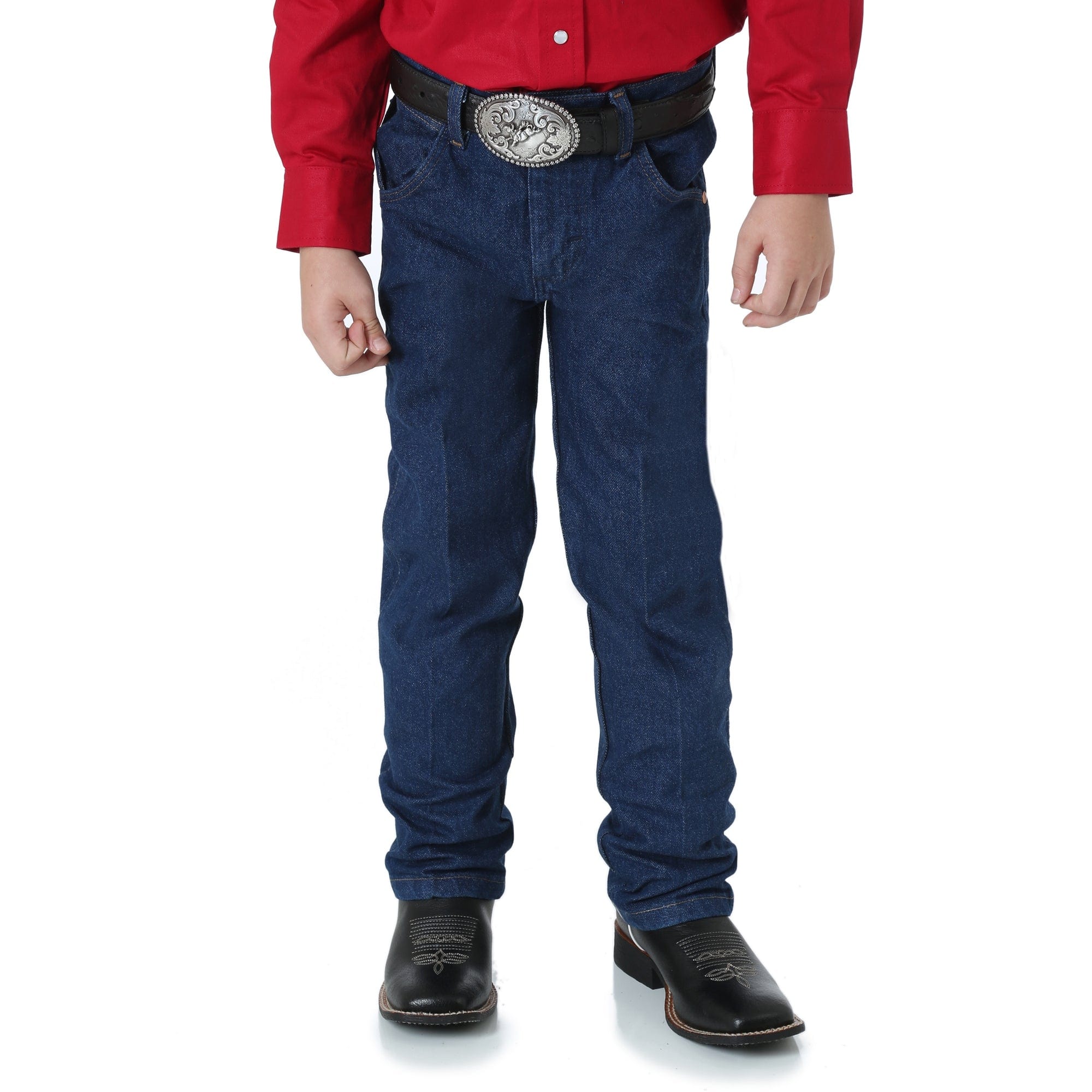 Wrangler Boys Prewashed Cowboy Cut Indigo Original Fit Jeans 13MWZJP -  Russell's Western Wear, Inc.