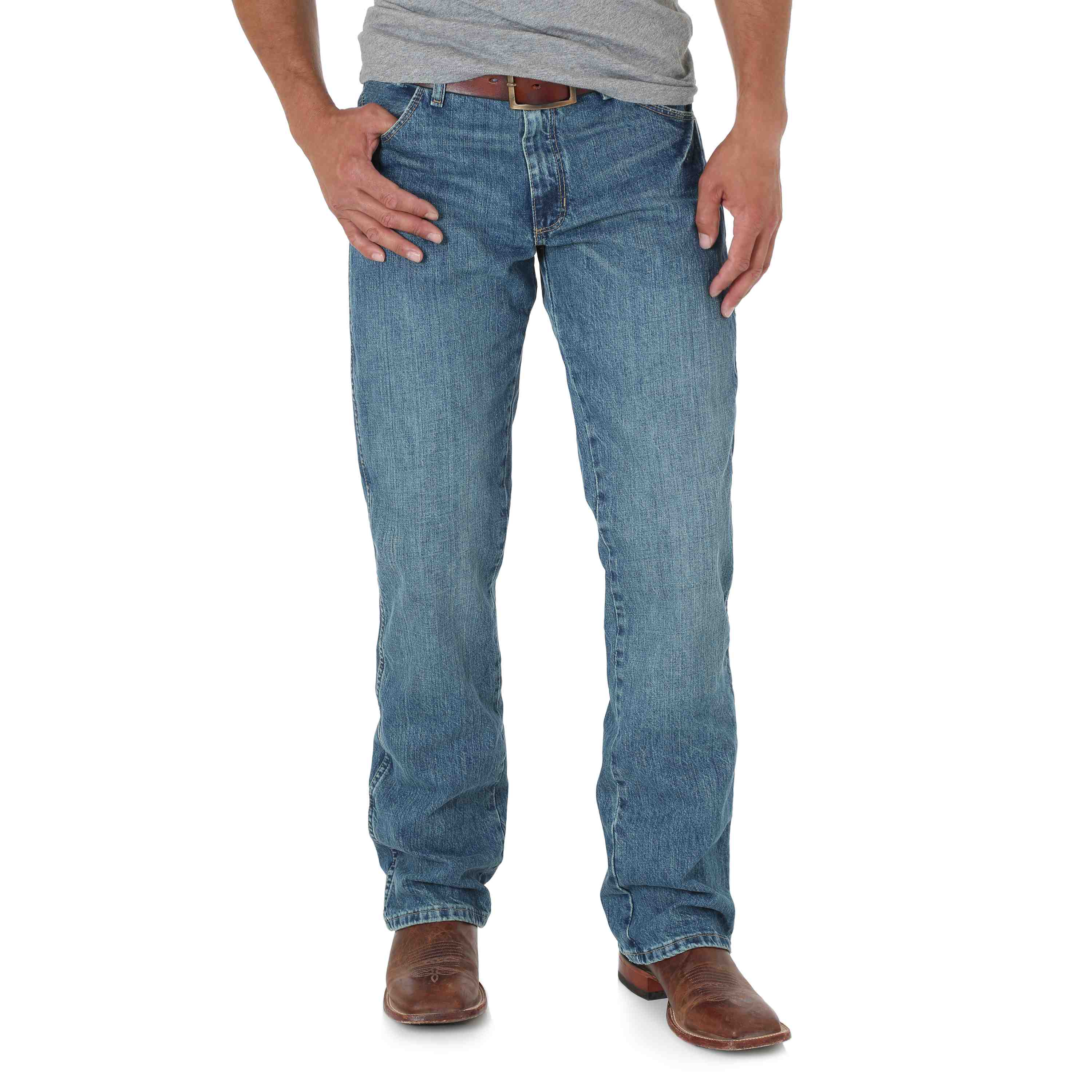 Wrangler Men's Retro Slim Fit Bootcut Jeans 77MWZWO - Western Wear, Inc.
