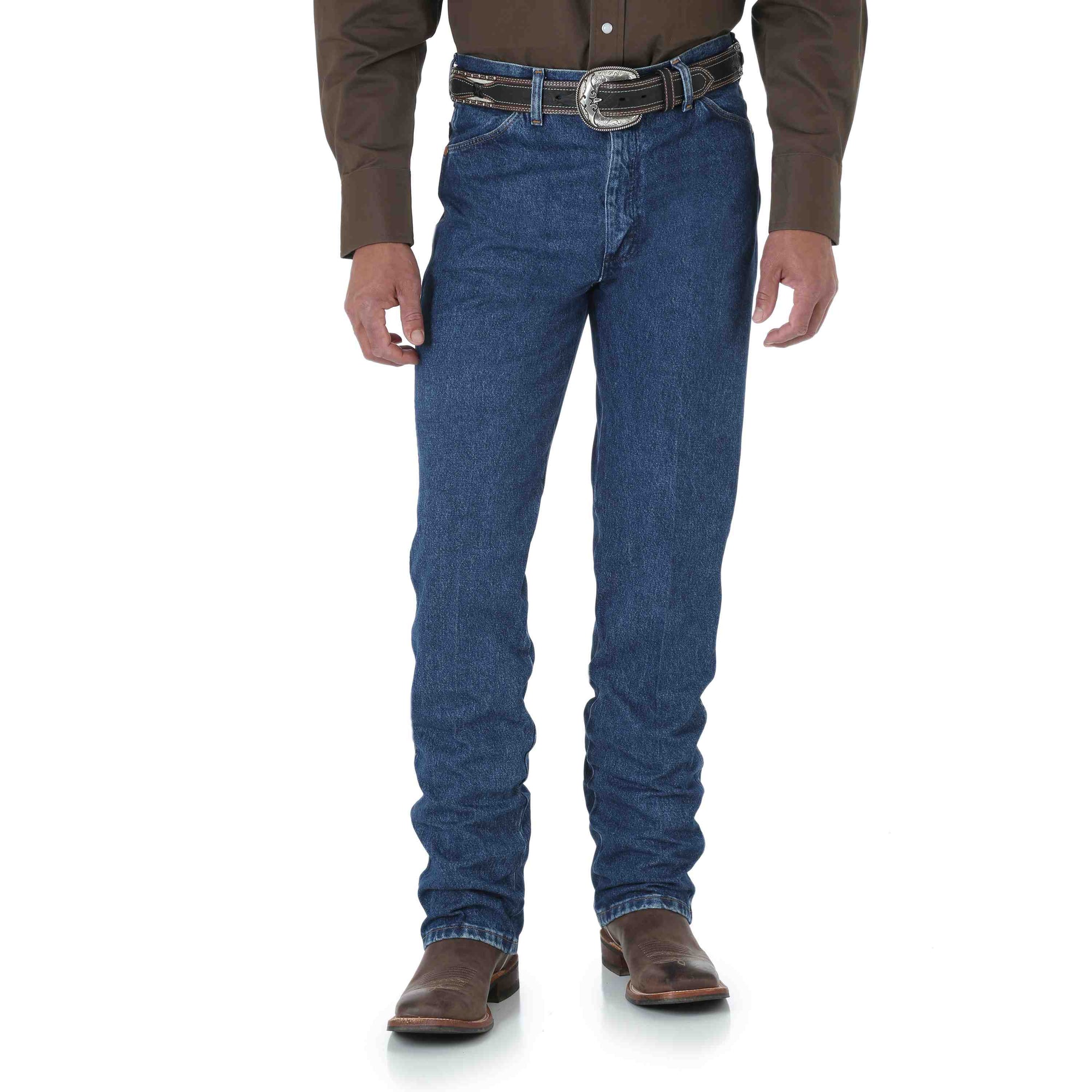 Wrangler Jeans Wrangler Men's Stonewashed Cowboy Cut Slim Fit Jeans 936GBK