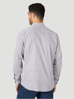 WRANGLER Shirts Wrangler Men's 20X® Competition Advanced Comfort Multi Color Long Sleeve Western Snap Shirt - MJC348M