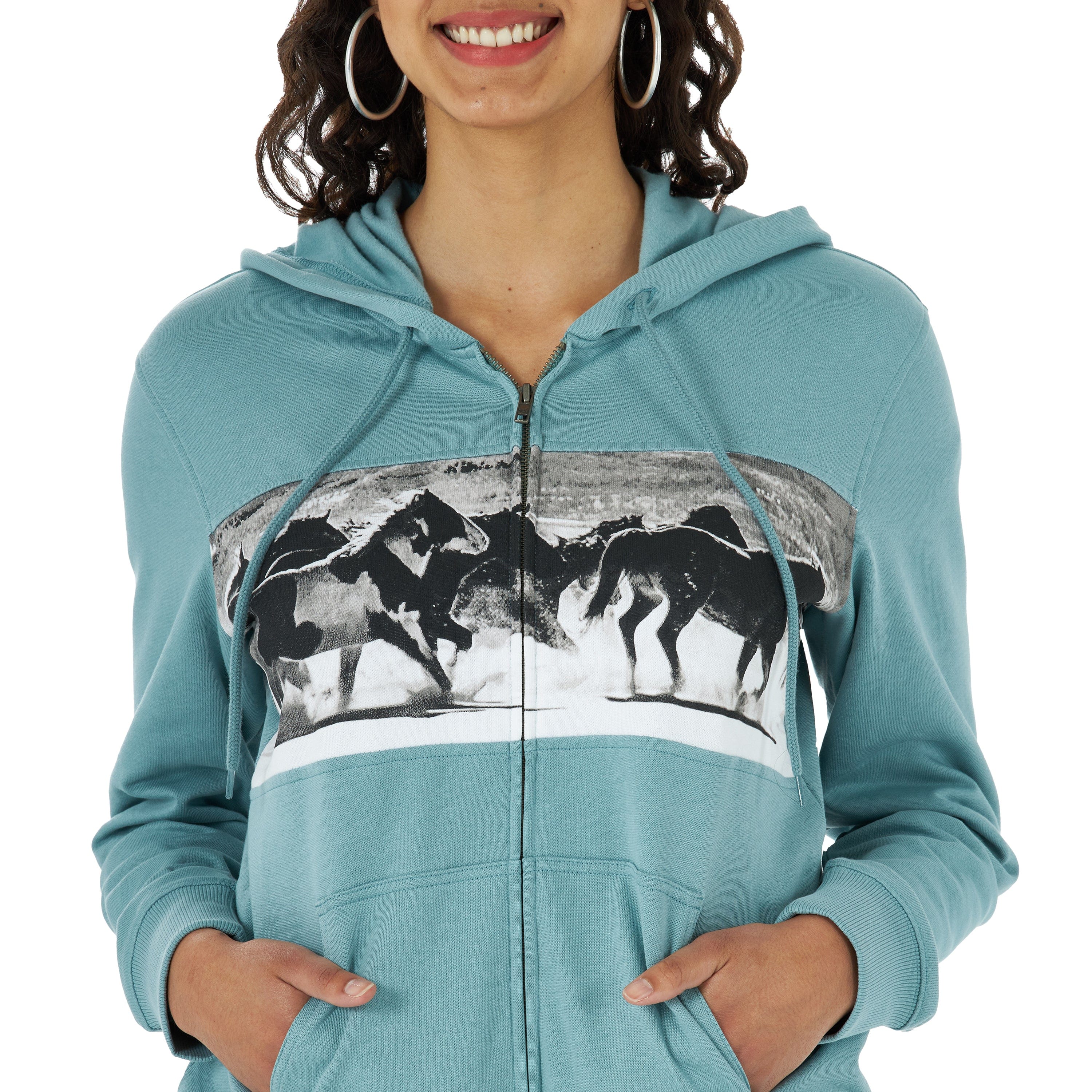 Wrangler horse hoodie Clearance