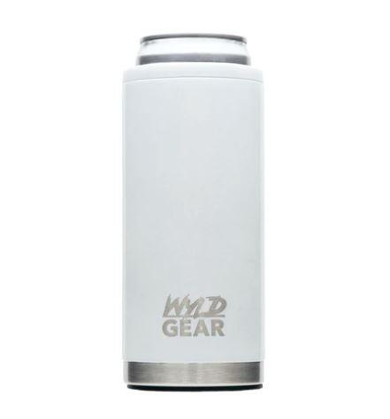WYLD GEAR Accessories WHITE Wyld Gear 12oz Slim Can